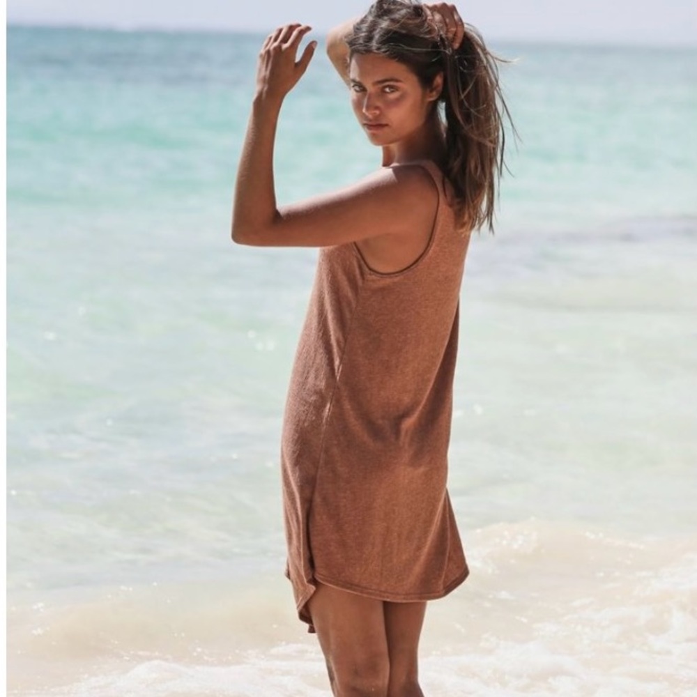 *NWOT* Free People Beach Effortless Mini Dress - Picture 4 of 5
